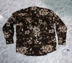 Alberto Branded Floral Shirt 4XL