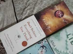 Mixed Fiction Book Bundle + a mini scrapbook