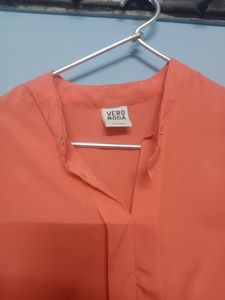 Beautiful Orange Formal Top