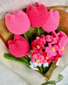 Handmade Crochet Flower Bouquet