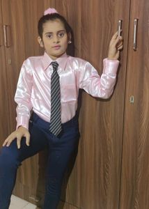 A Set Of formal Pant And Shirt For 9 To 12 Years Old Girls