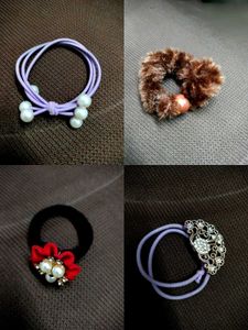 Multicolour Hair ties