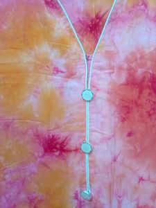 Vibrant Tie-Dye Kurta with Lace Trim