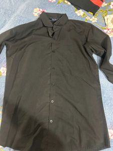 Venfield Premium Black Formal Shirt