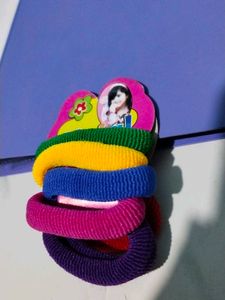Colorful Hair Ties Set