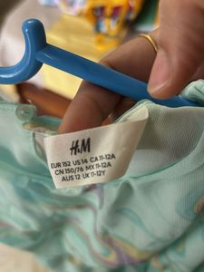 H&amp;M Swirl Print Dress For Girls
