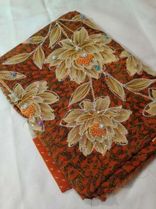 Embellished Floral Fabric