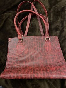 Maroon bag