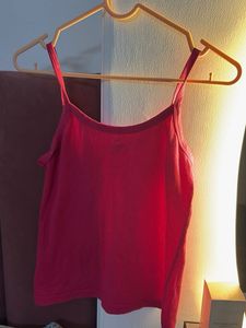 Girl’s Pink Spaghetti Strap Tank Top