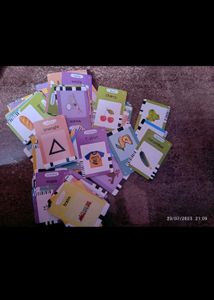 Pack Of 50 Cards Educational Flash Card