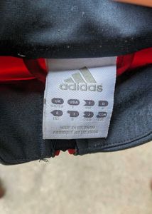 Adidas Red &amp; Gray Track Jacket  clean condition