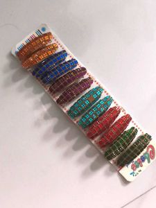 Sparkling saree Clips Set