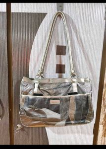 Stylish Patchwork Shoulder Bag