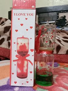 Couple Gift Item Glass Bottle