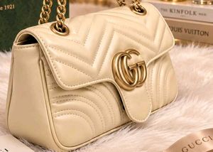 IMPORTED GUCCI GOLDEN SLING BAG WITHOUT BOX