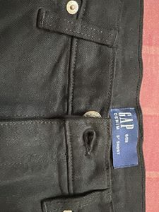 GAP Black Denim Shorts