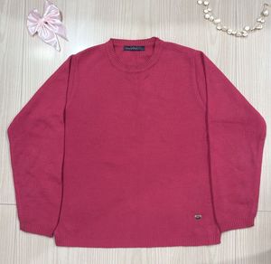 Chic Pink Crewneck Sweater( FREE DELIVERY )