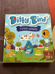 Ditty Bird Funny Songs Interactive Book