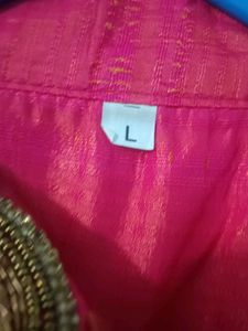 Pink Anarkali Dress