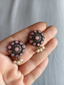 combo of 4 Oxidized Earrings