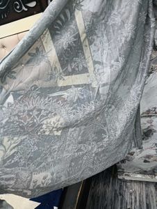 Elegant Grey☃️☃️ Embroidered Dupatta