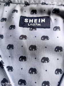 Shein Elephant Print Co-ord Set