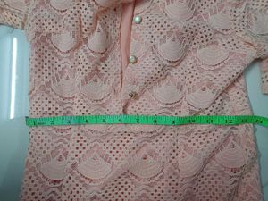 Lace Mermaid Tail Midi Dress