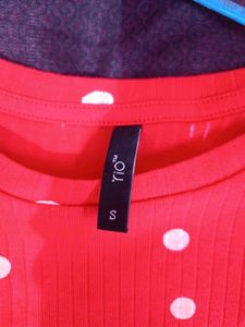 Red Polka Dot T-Shirt