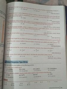 Xam idea Mathematics Class 10 Book