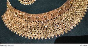 Elegant Gold Necklace Set for Festive &amp; Wedding Lo