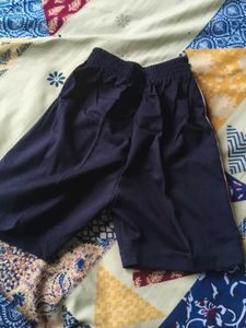 Cute Peach &amp; Navy Polo Shirt