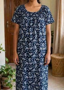 Comfortable Floral Nightgown