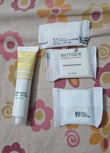 Biotique Body Lotion & Soaps Set