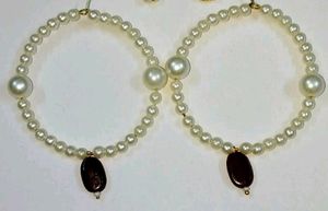 Pearls Unique Eyer rings fancy round shape jadawi