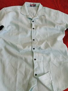Light Blue Short Sleeve Shirt