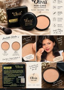 Olivia Waterproof Pan-Cake Makeup