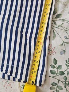 Striped Wide-Leg Palazzo Pants