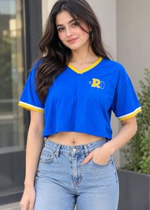 Riverdale Blue & Yellow "R" T-Shirt