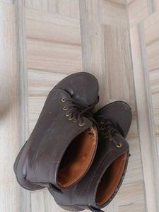 Brown Leather Boots for female