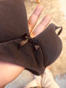 van heusan Black Bra with Bow Detail