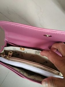 Stylish Pink Quilted Wallet