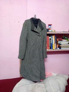 Houndstooth Overcoat