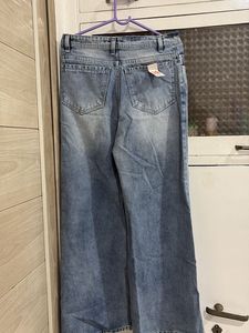 Light Wash Wide Leg Jeans