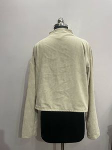 Elegant Button-Down Corduroy Jacket