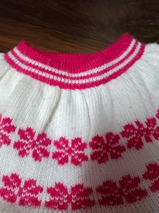 Baby Girl Frock Pink Colour