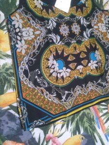 Vibrant Patterned Sleeveless Top