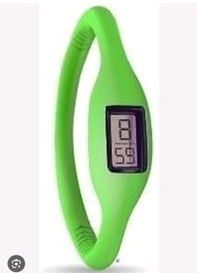 Silicon Jelly Digital LED Watch Band- Green