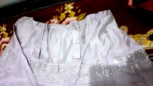 Stylish Lavender Colour Long Skirt For Girls