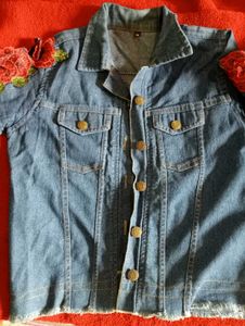 Floral Denim Jacket