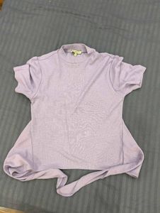 Mauve Top with back knot